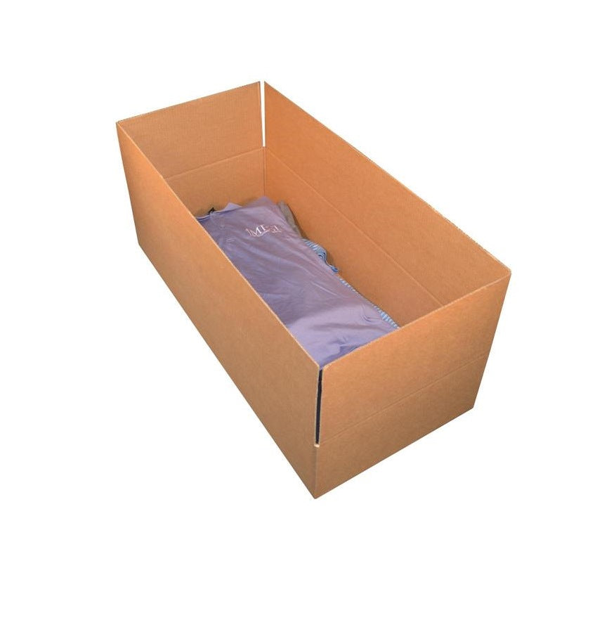 Laydown Wardrobe Box - Clothing Moving Box | Size:37X17X7