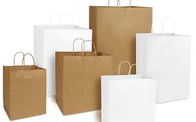 9" X 5.75" X 13.5" Kraft Bag 250/cs