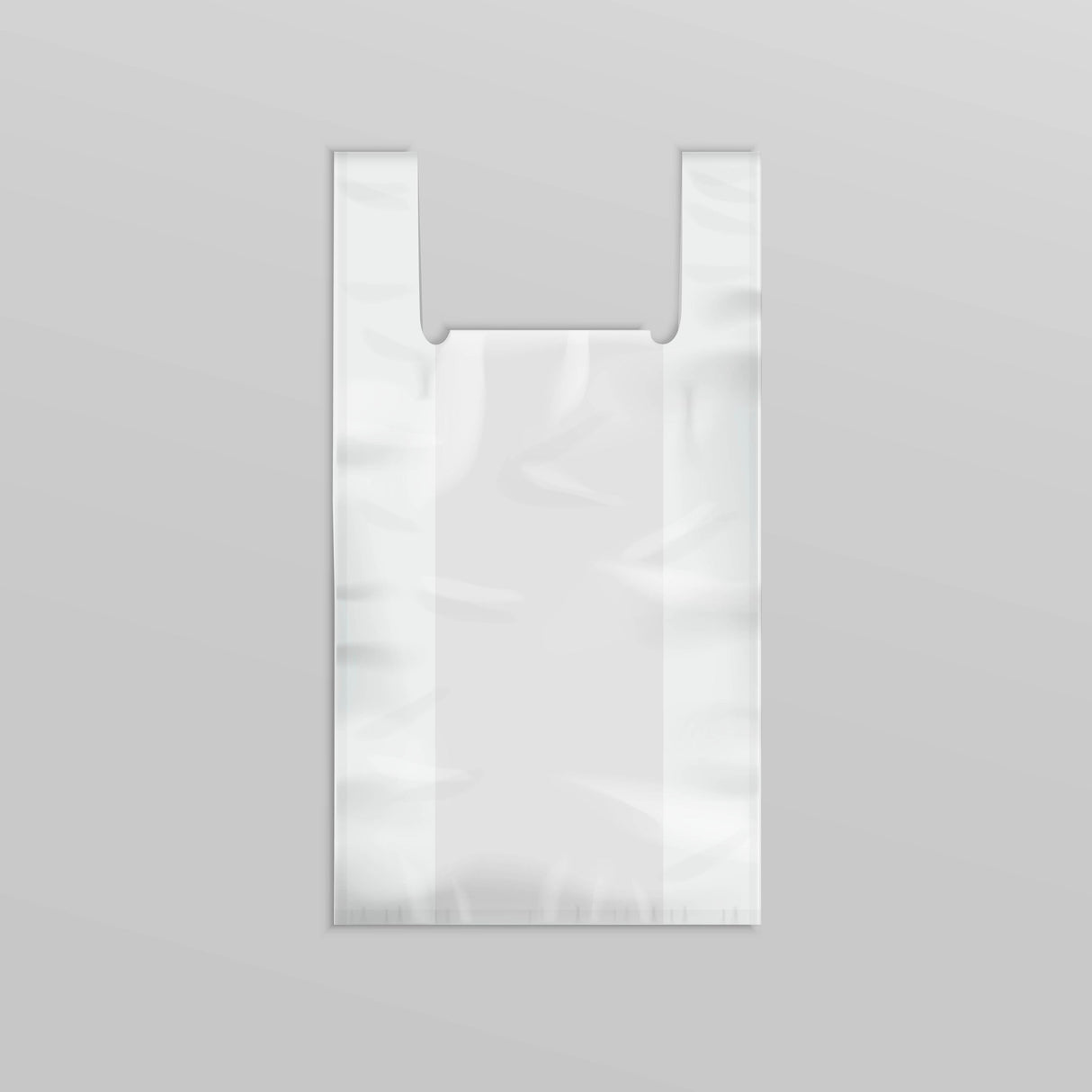 12 X 7 X 22 T-Shirt Bag White (T-Sack 1/6) 1000/case