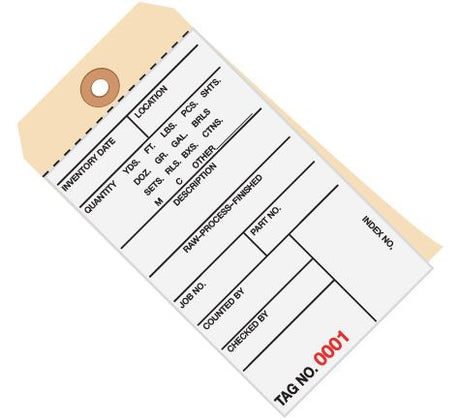 2 Part Inventory Tags – Boxes 4 U