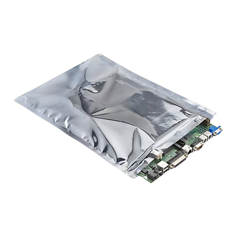 Silver Static Shield Zip Top