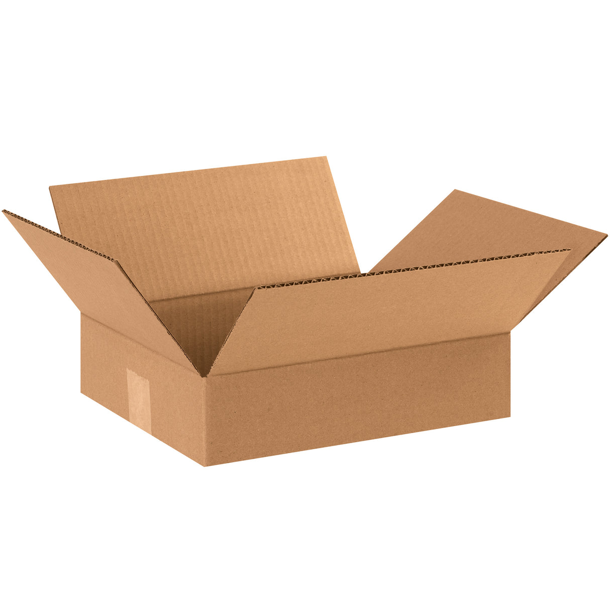 12 x 10 x 3" Flat Corrugated Boxes