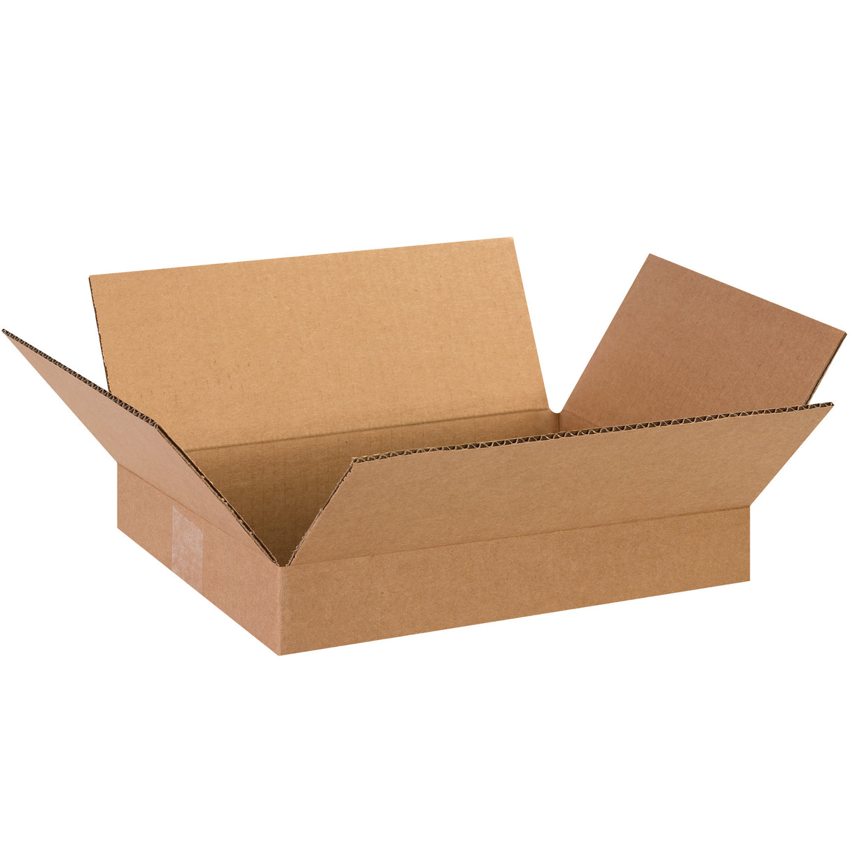 13 x 10 x 2" Flat Corrugated Boxes