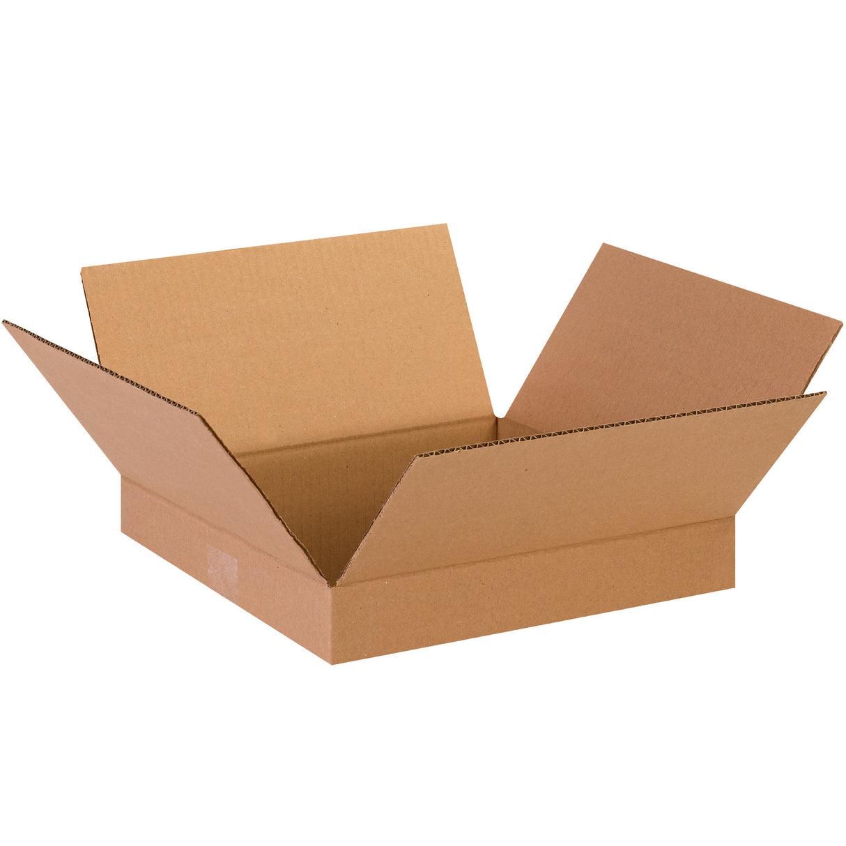 13 x 13 x 2" Flat Corrugated Boxes