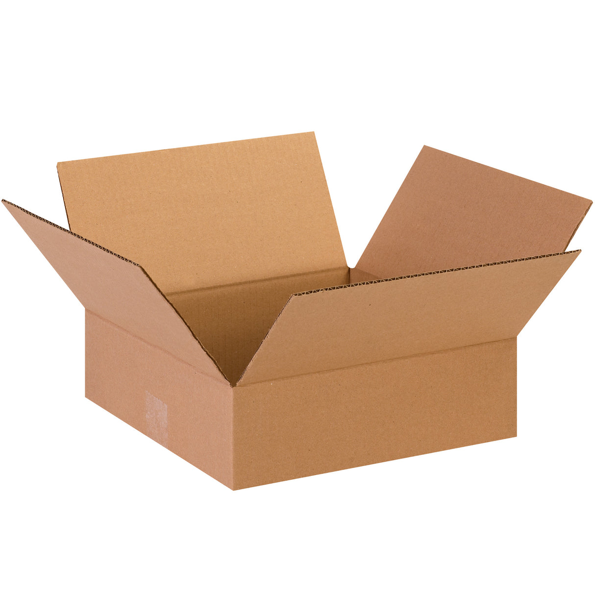 13 x 13 x 4" Flat Corrugated Boxes