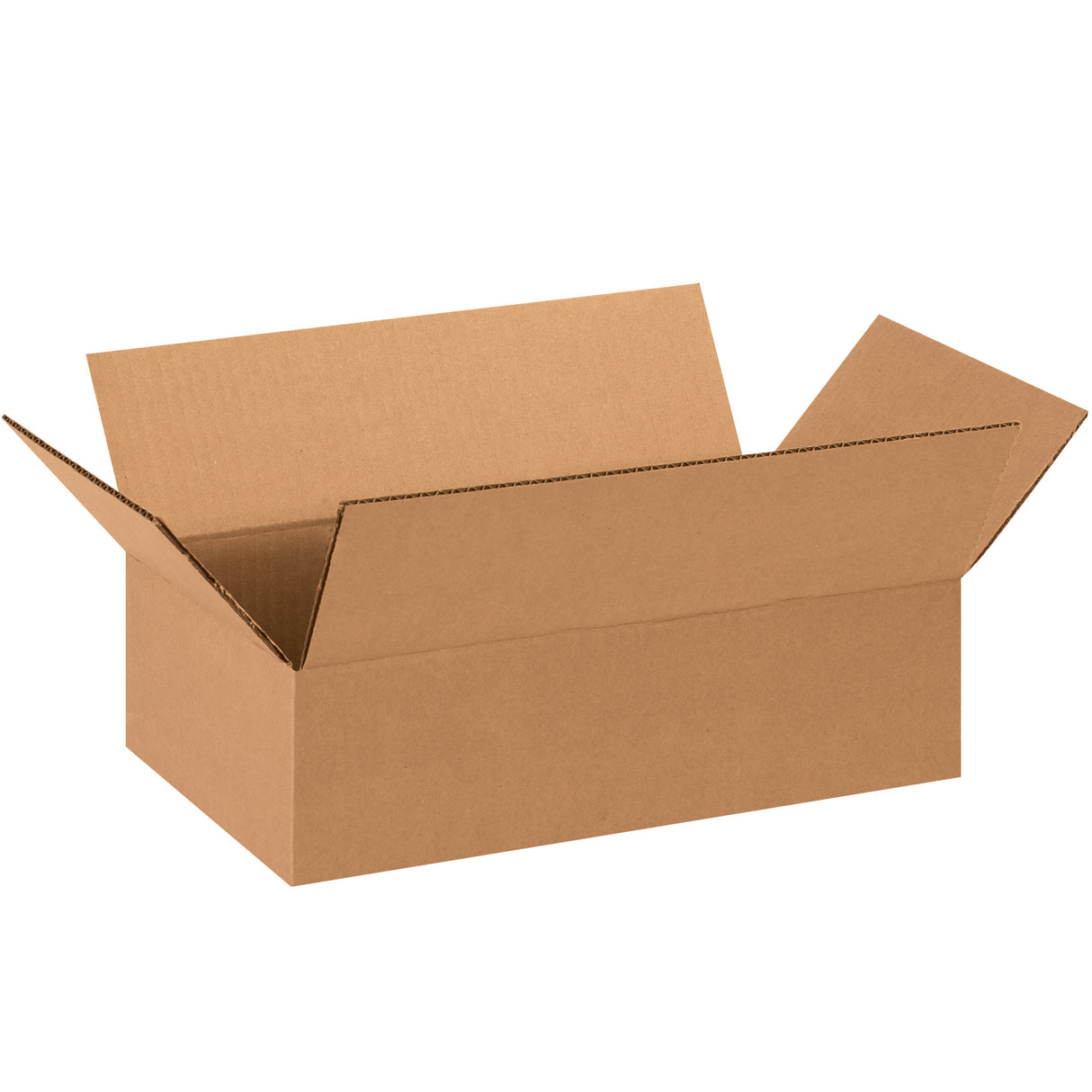 14 x 8 x 4" Flat Corrugated Boxes