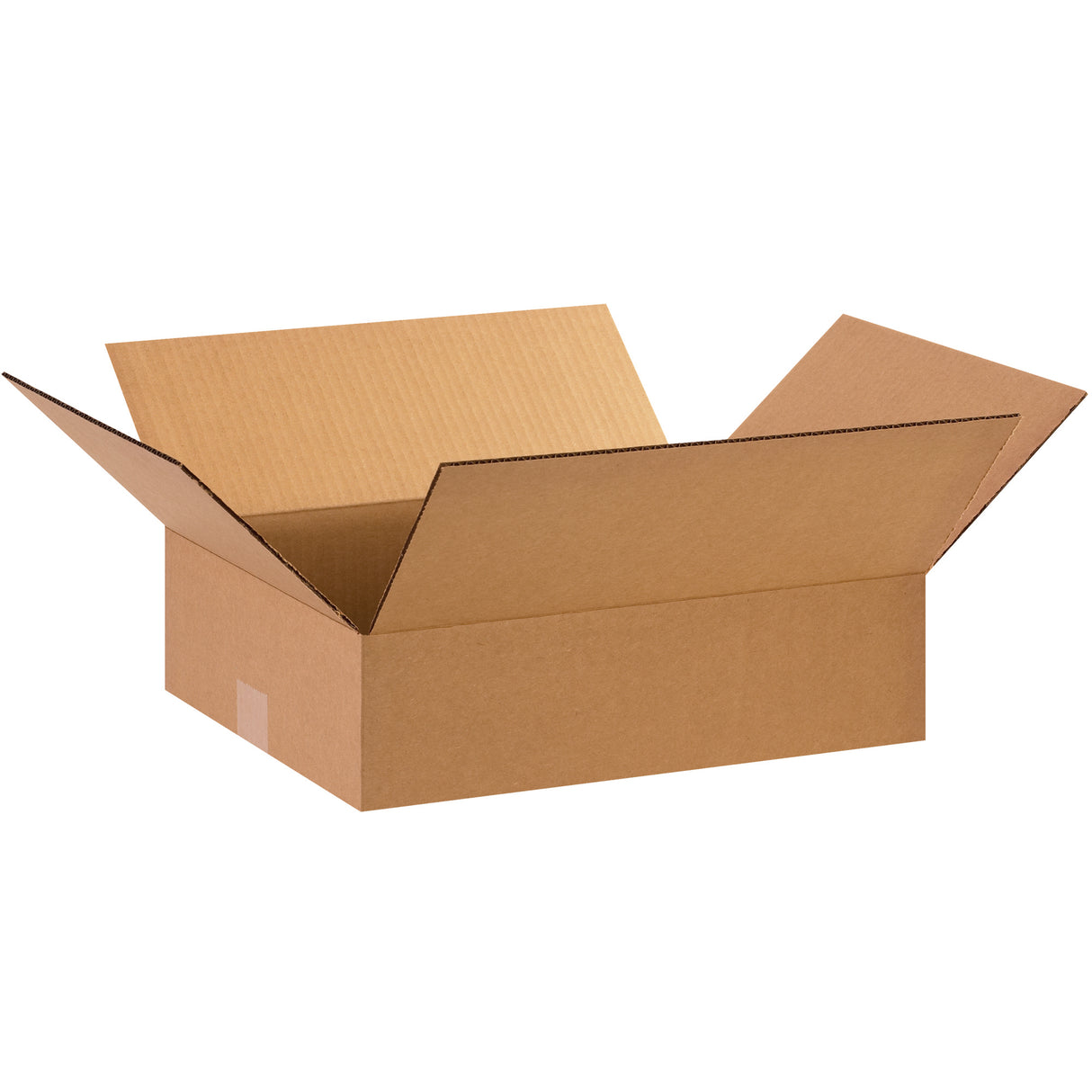 15 x 12 x 4" Flat Corrugated Boxes