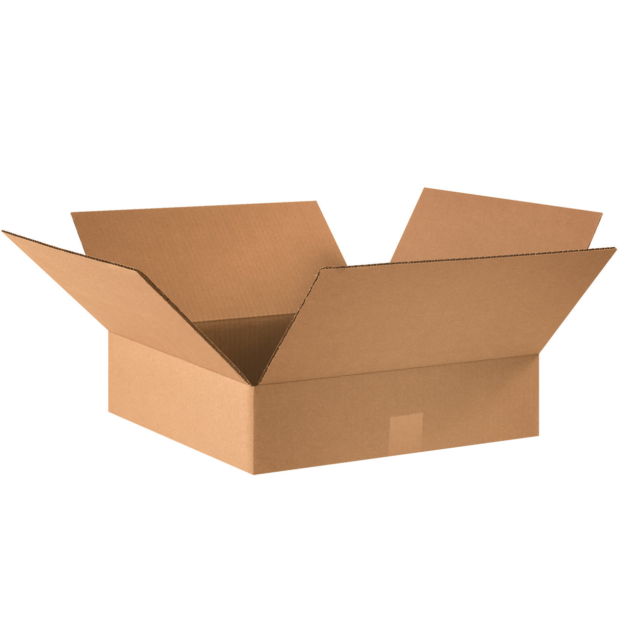 16 x 16 x 4" Flat Corrugated Boxes