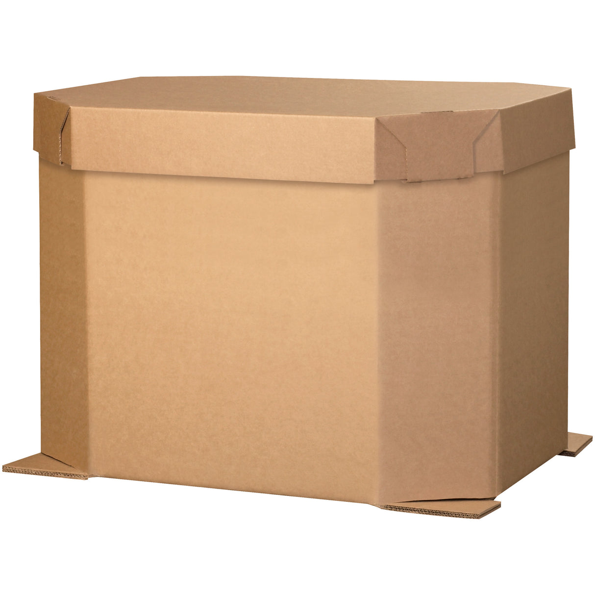 46 x 38 x 36" Octagon Bottom 1300# TW Bulk Bin