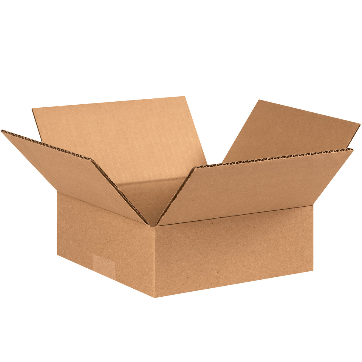 8 x 8 x 3" Flat Corrugated Boxes