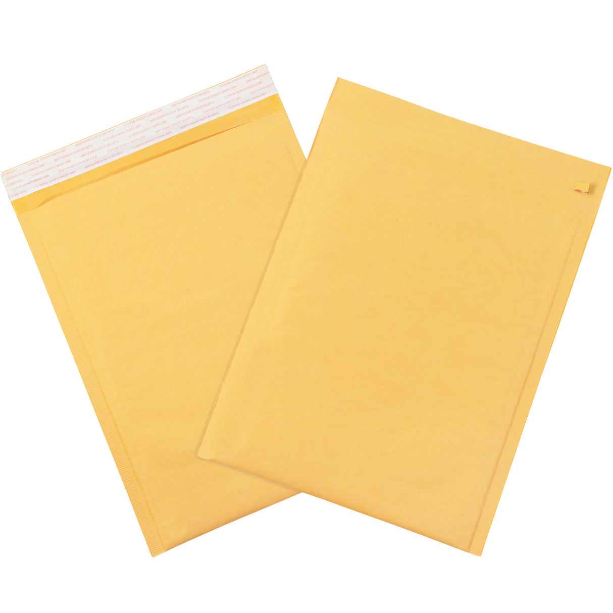 10 1/2 x 16" Kraft  (25 Pack) #5 Self-Seal Bubble Mailers w/Tear Strip