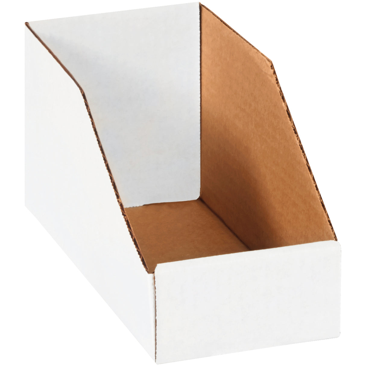 4 x 9 x 4 1/2" White Bin Boxes