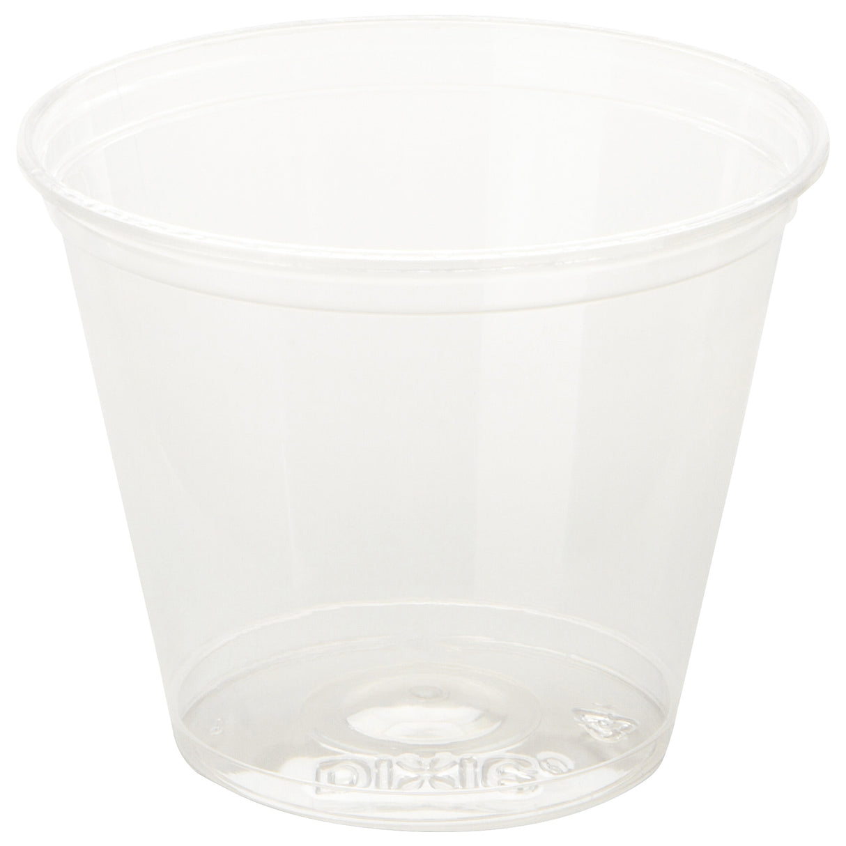 Dixie® Crystal Clear Plastic Squat Cups - 9 oz.