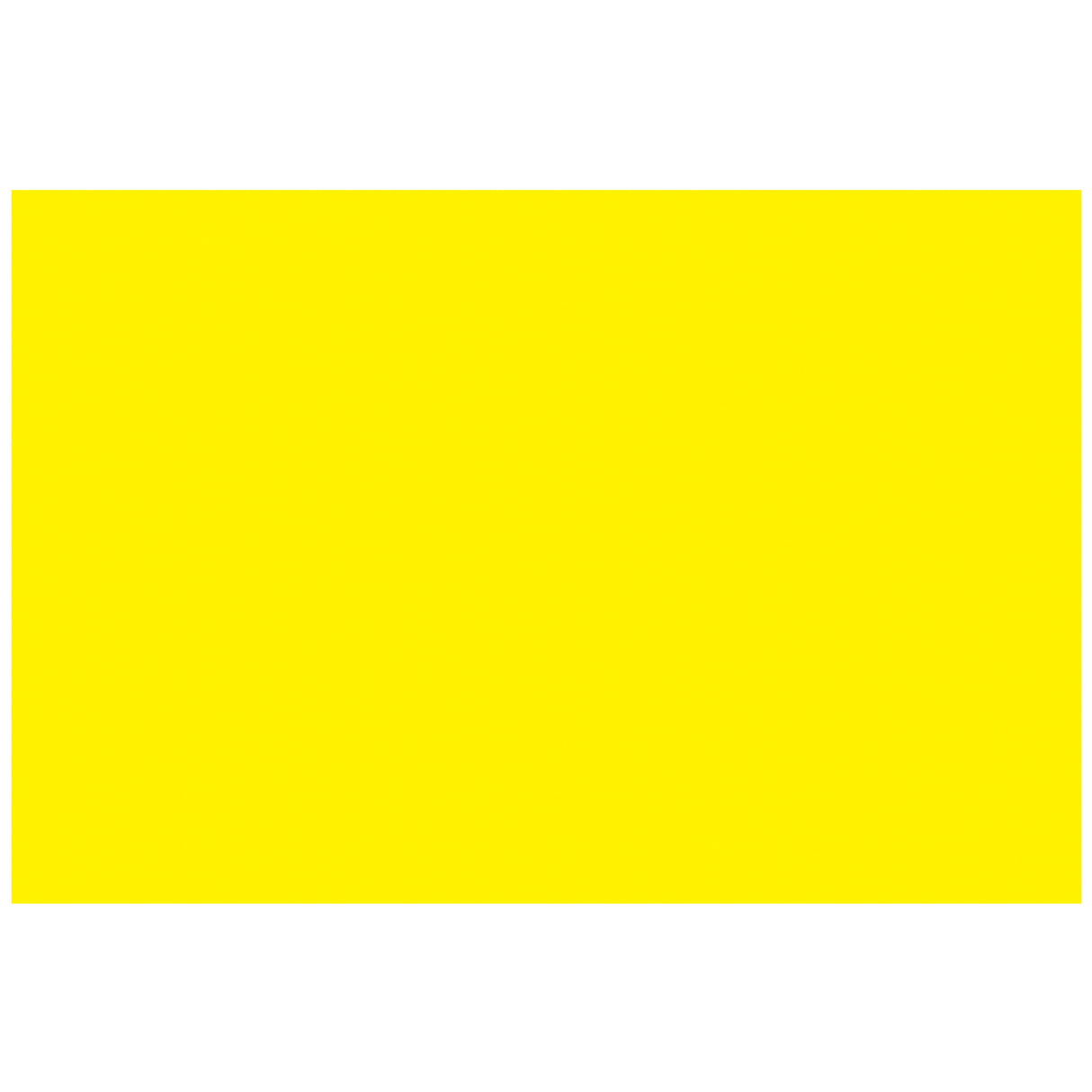2 x 3" - Fluorescent Yellow Removable Rectangle Labels