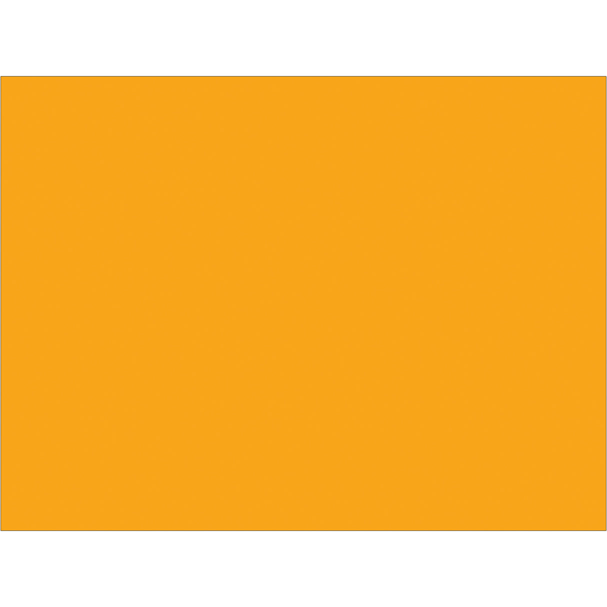 3 x 4" Fluorescent Orange Inventory Rectangle Labels