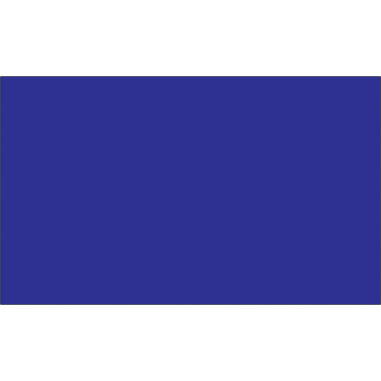 3 x 5" Dark Blue Inventory Rectangle Labels