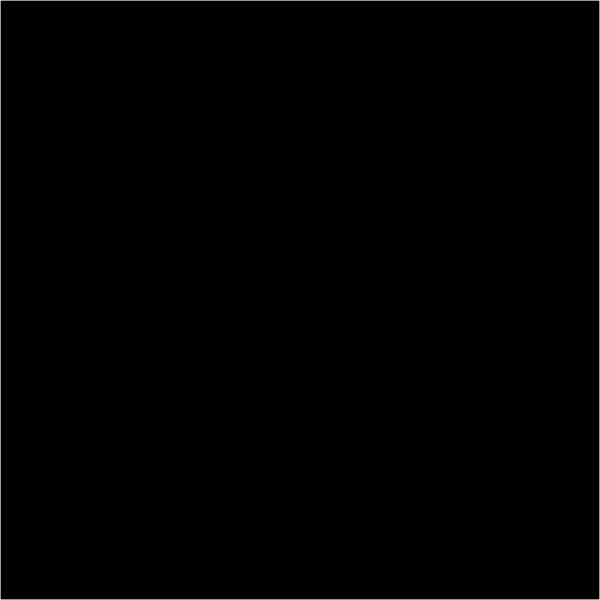 4 x 4" Black Inventory Rectangle Labels