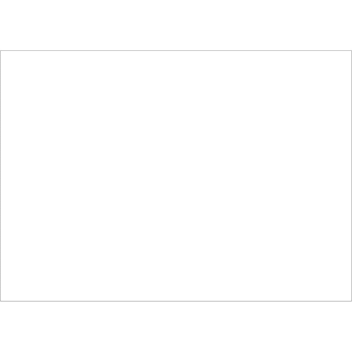 5 x 7" White Inventory Rectangle Labels