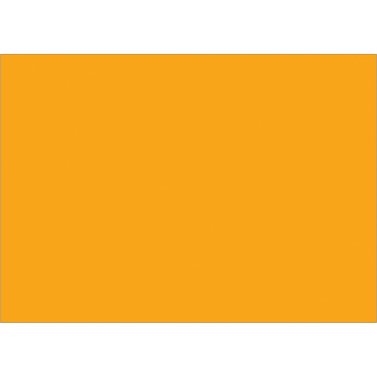 5 x 7" Fluorescent Orange Inventory Rectangle Labels