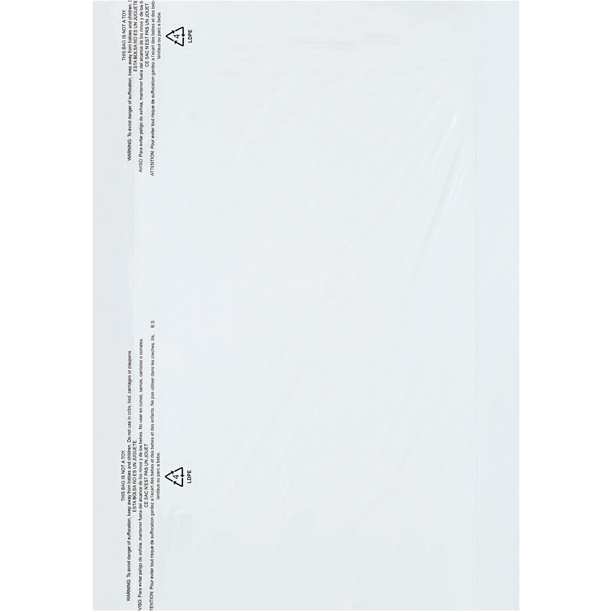 21 x 7 x 30" - 0.6 Mil Garment Bags