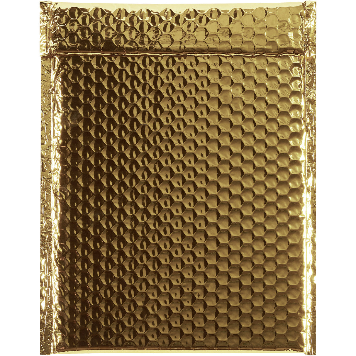 9 x 11 1/2" Gold Glamour Bubble Mailers