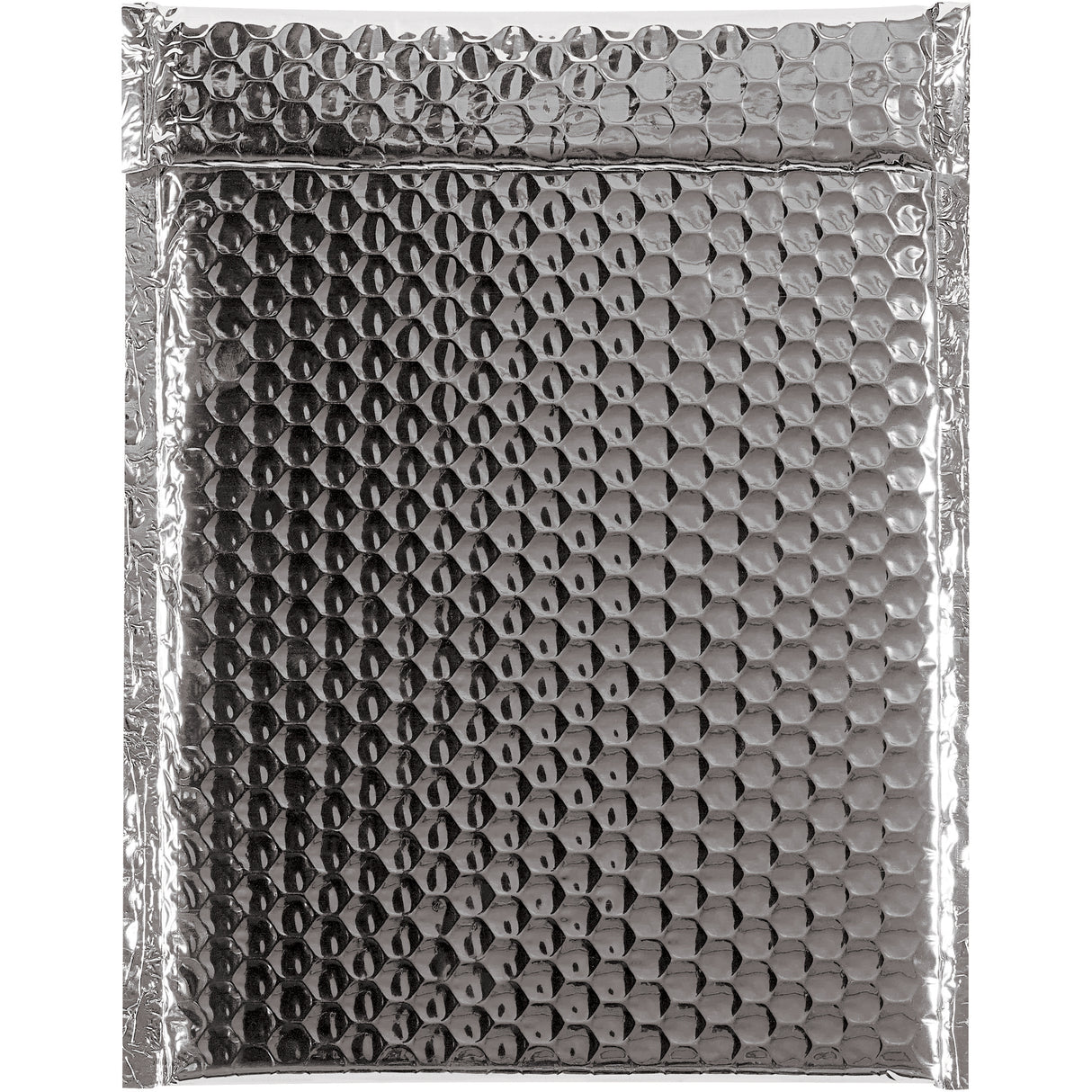 9 x 11 1/2" Silver Glamour Bubble Mailers