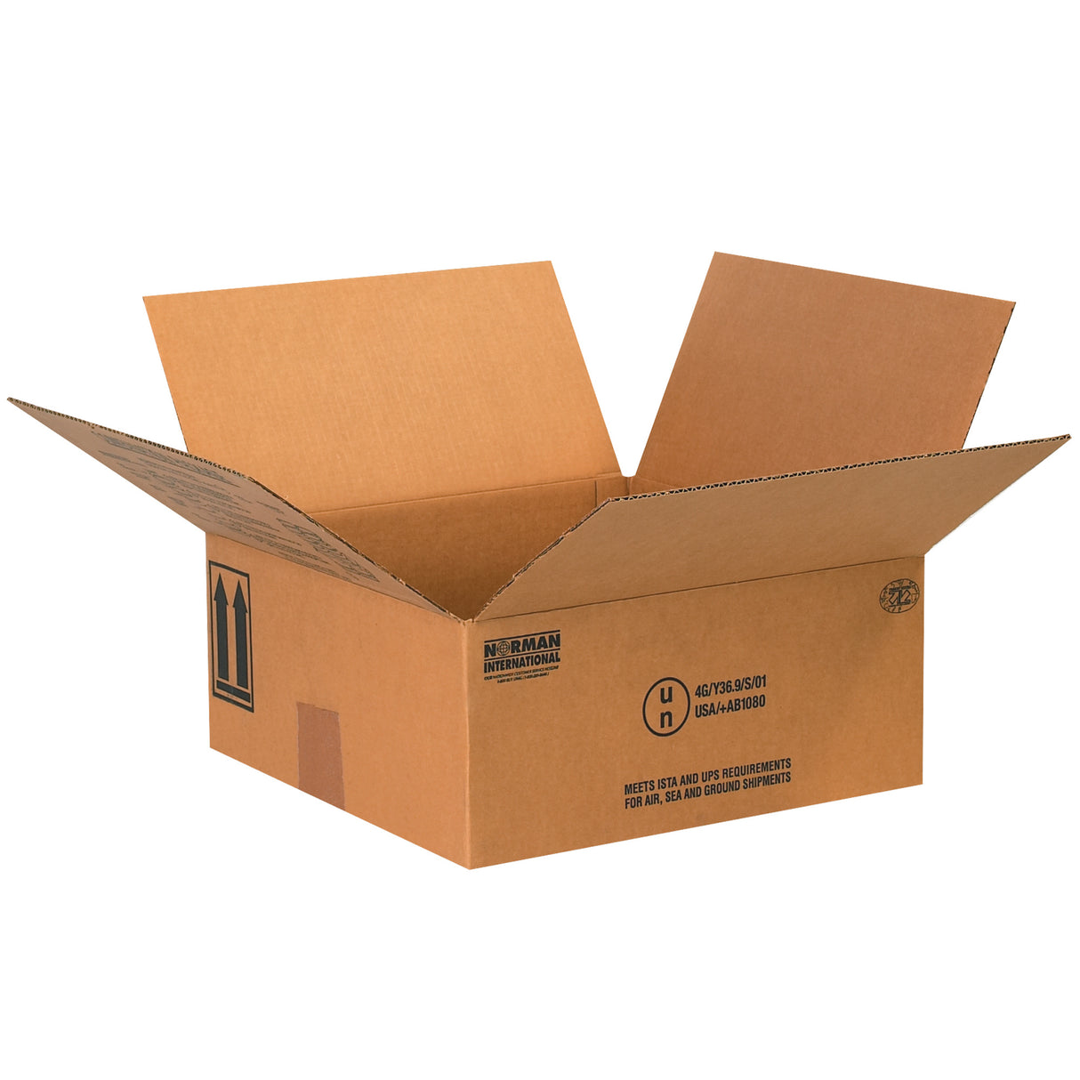 10 1/4 x 10 1/4 x 6 3/16" 4 - 1 Quart Paint Can Boxes