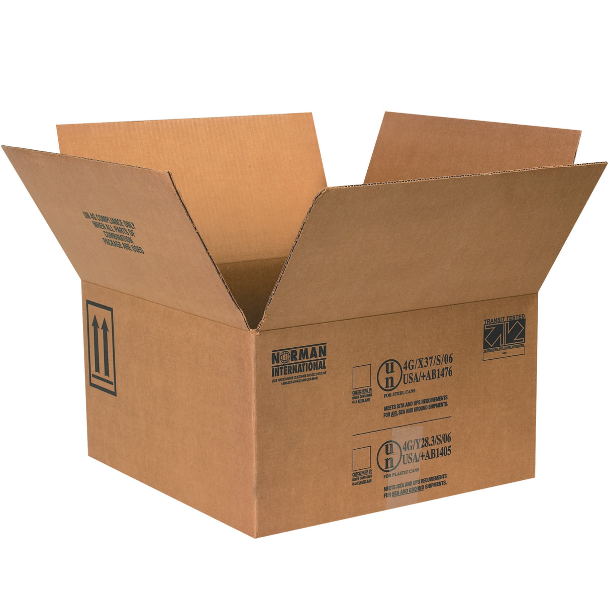 17 x 17 x 9 5/16" 4 - 1 Gallon Paint Can Boxes