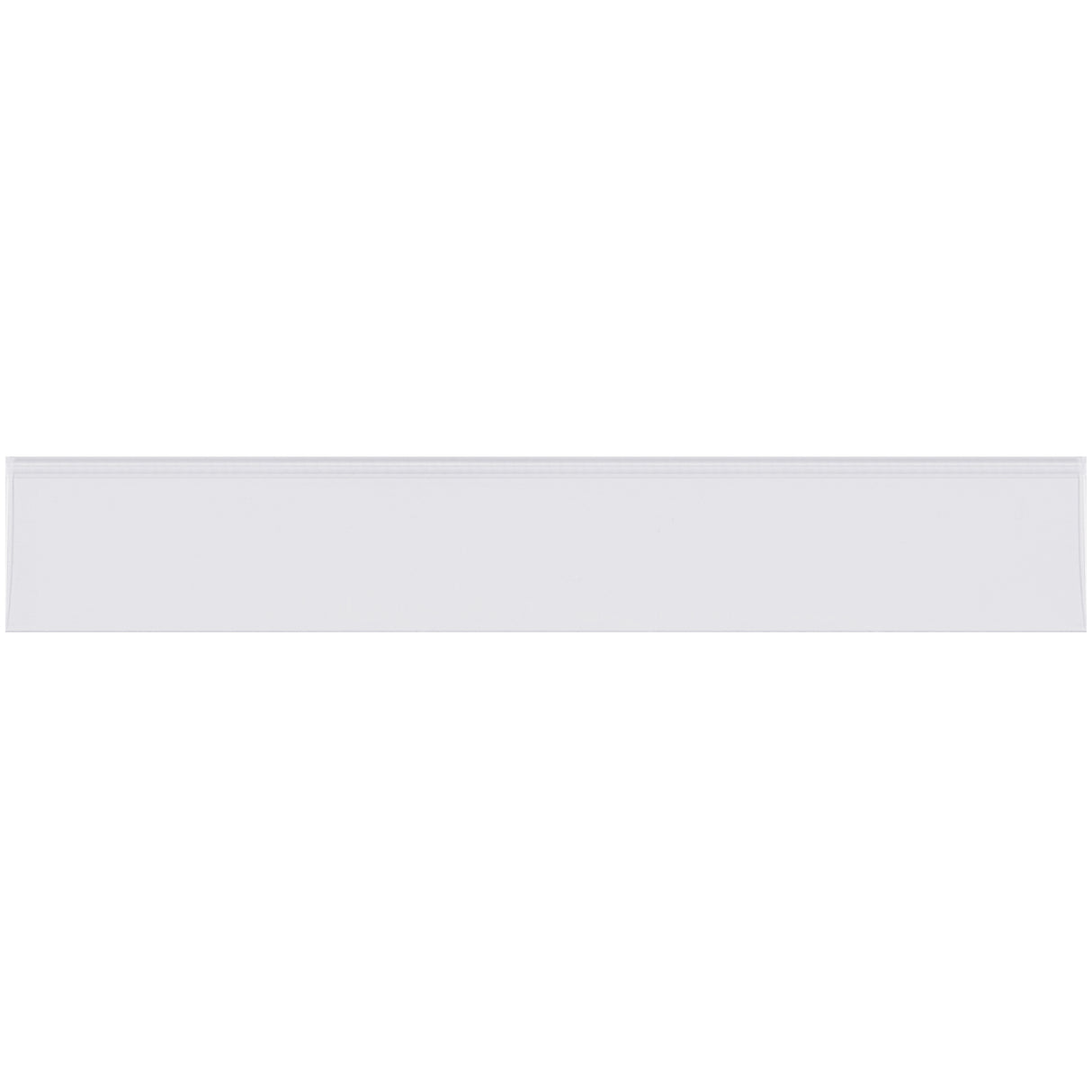 1 x 6" Open-Edge™ Plastic Label Holders