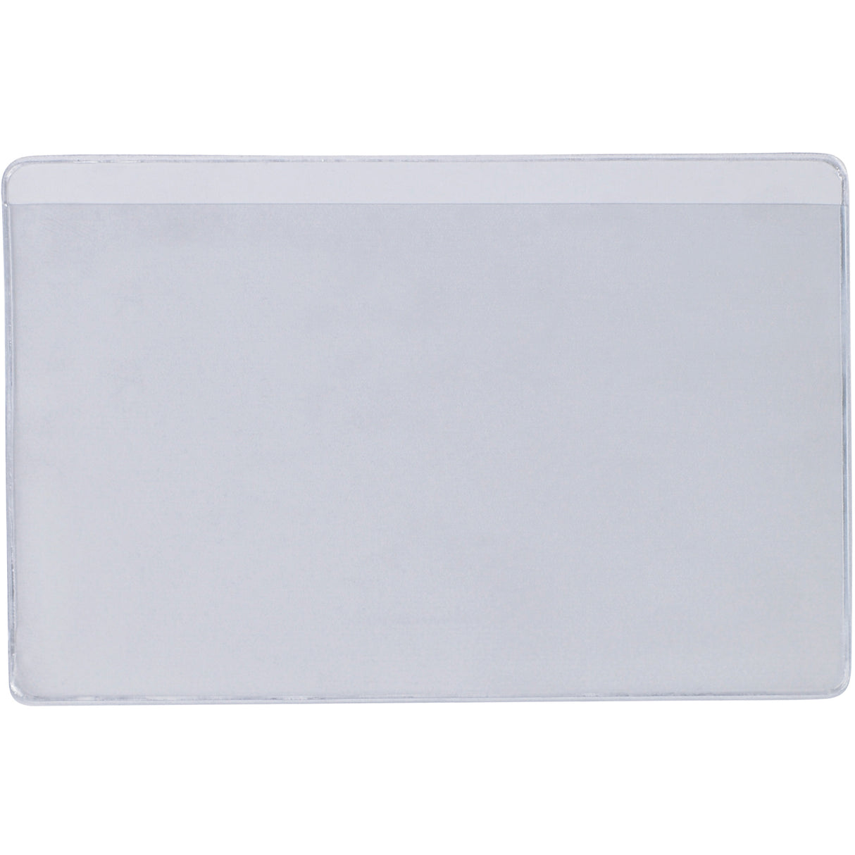 6 x 4" Super-Scan® Press-On Vinyl Envelopes - Long Side Open