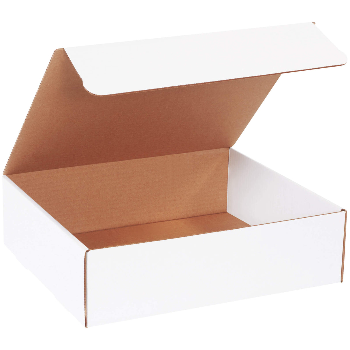 14 x 12 x 4" White Literature Mailers