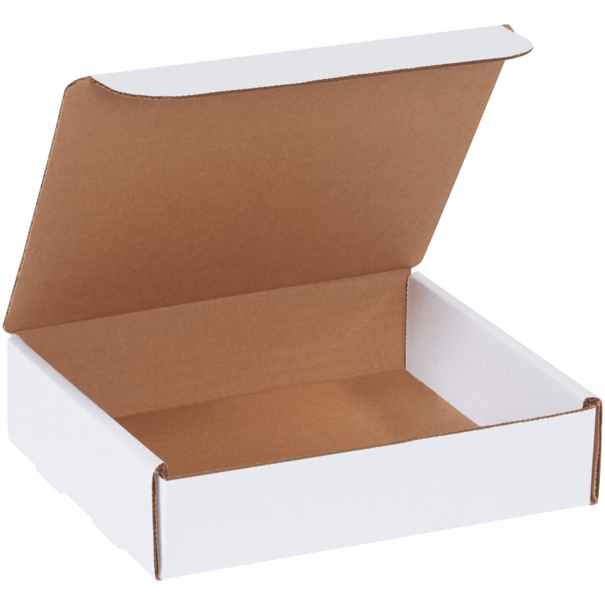 8 x 7 x 2" White Literature Mailers