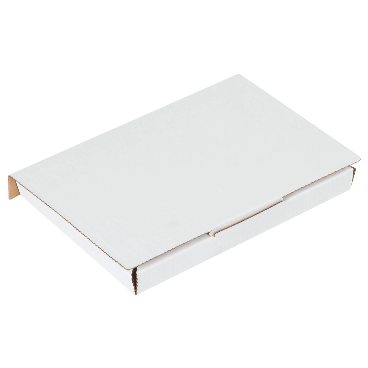 7 5/8 x 5 7/16 x 11/16" White DVD Mailers