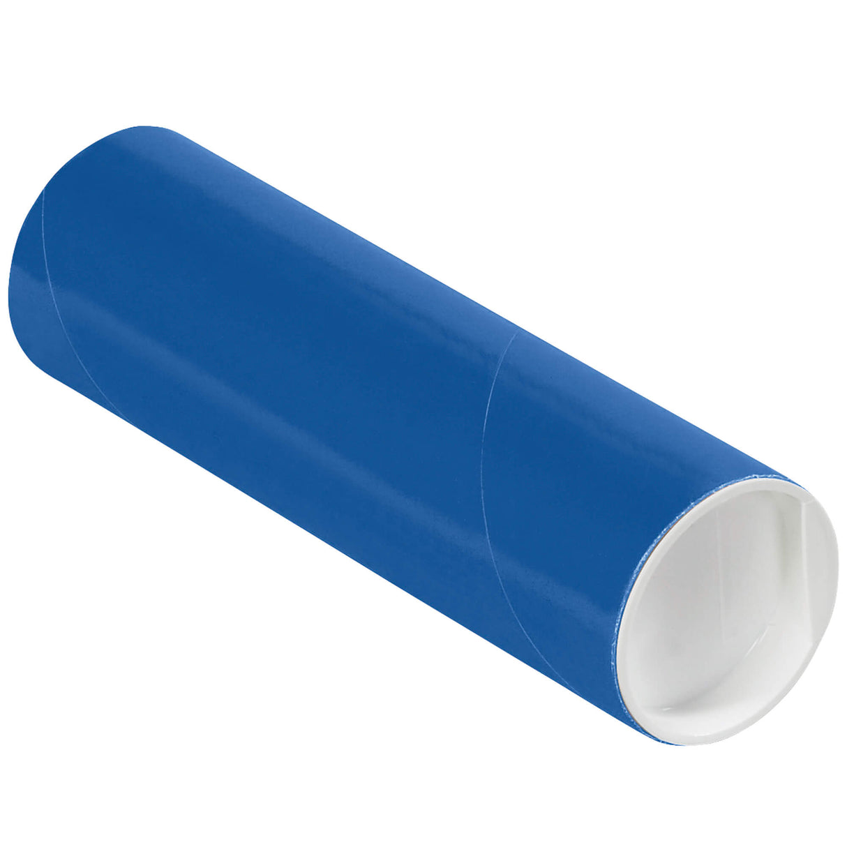 2 x 6" Blue Tubes with Caps
