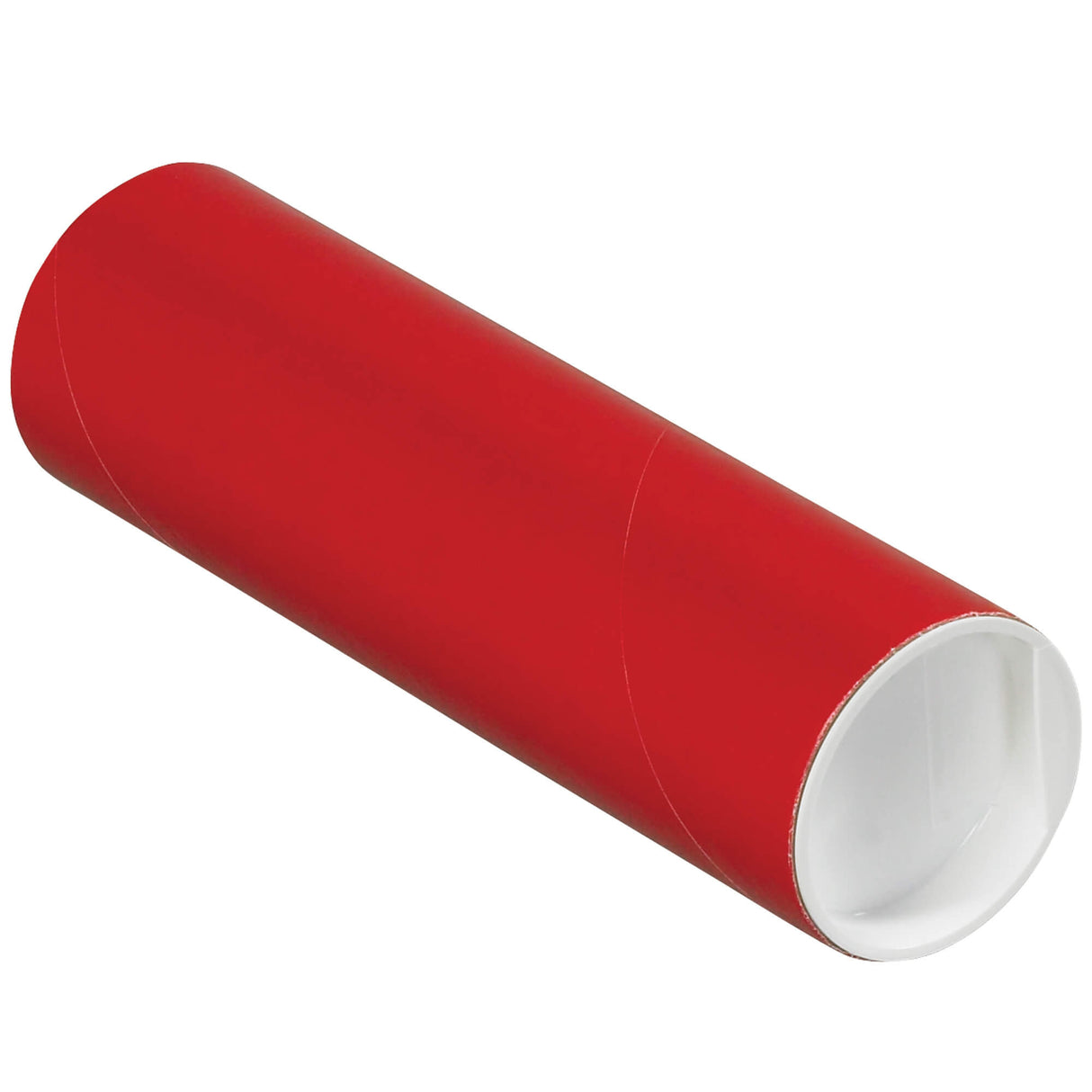 2 x 6" Red Tubes with Caps