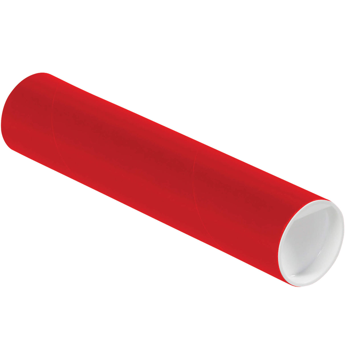 2 x 9" Red Tubes with Caps