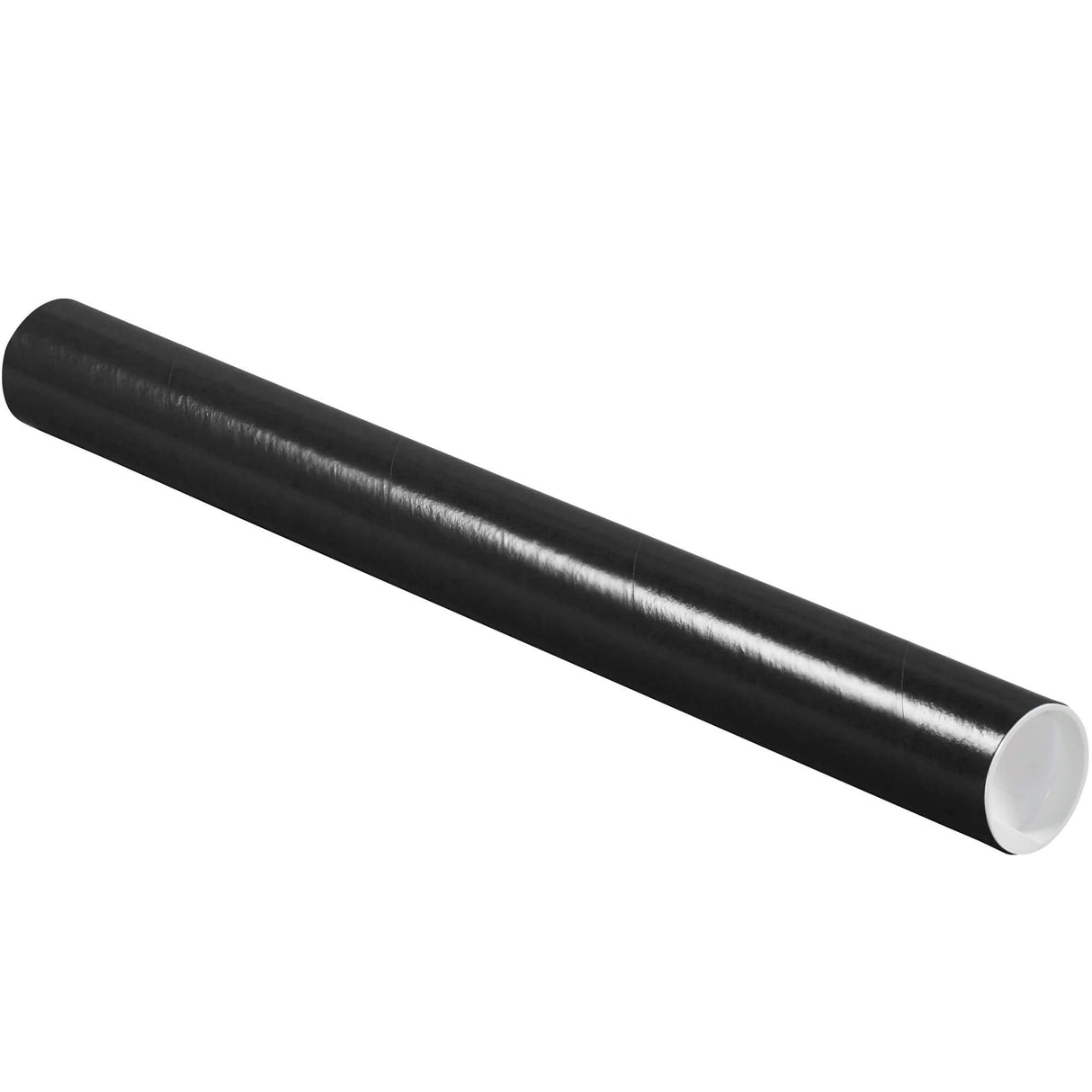 2 x 20" Black Tubes with Caps