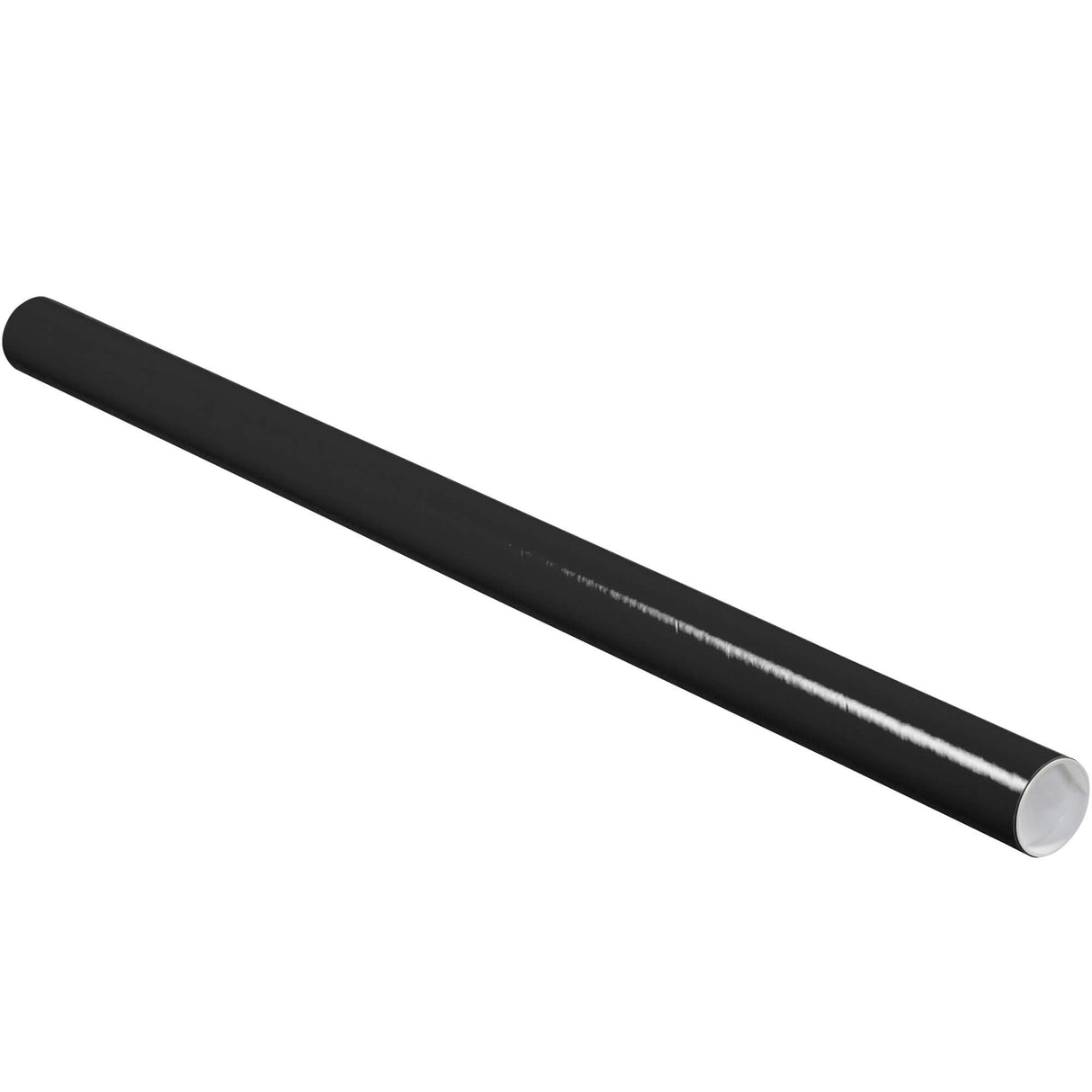 2 x 36" Black Tubes with Caps