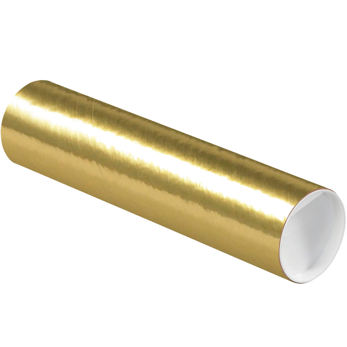 3 x 12" Gold Tubes with Caps