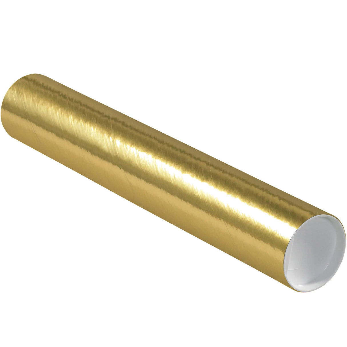 3 x 18" Gold Tubes with Caps