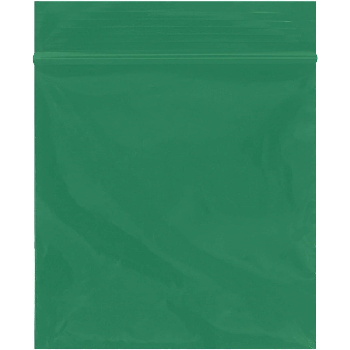 3 x 3" - 2 Mil Green Reclosable Poly Bags