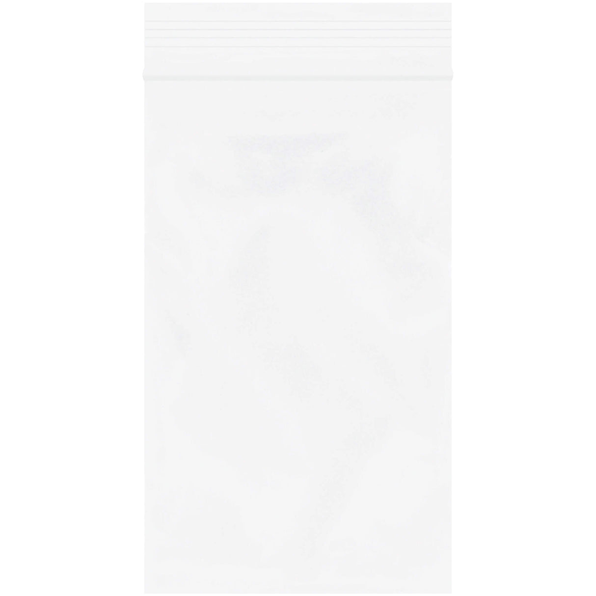 3 x 5" - 2 Mil White Reclosable Poly Bags