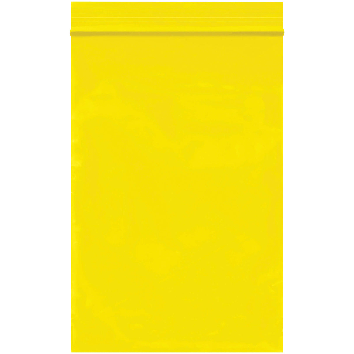 4 x 6" - 2 Mil Yellow Reclosable Poly Bags