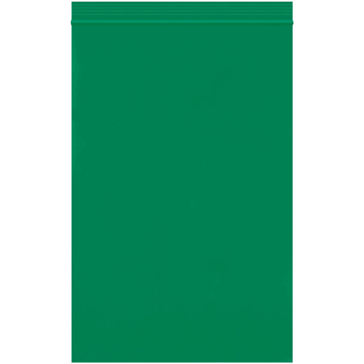6 x 9" - 2 Mil Green Reclosable Poly Bags