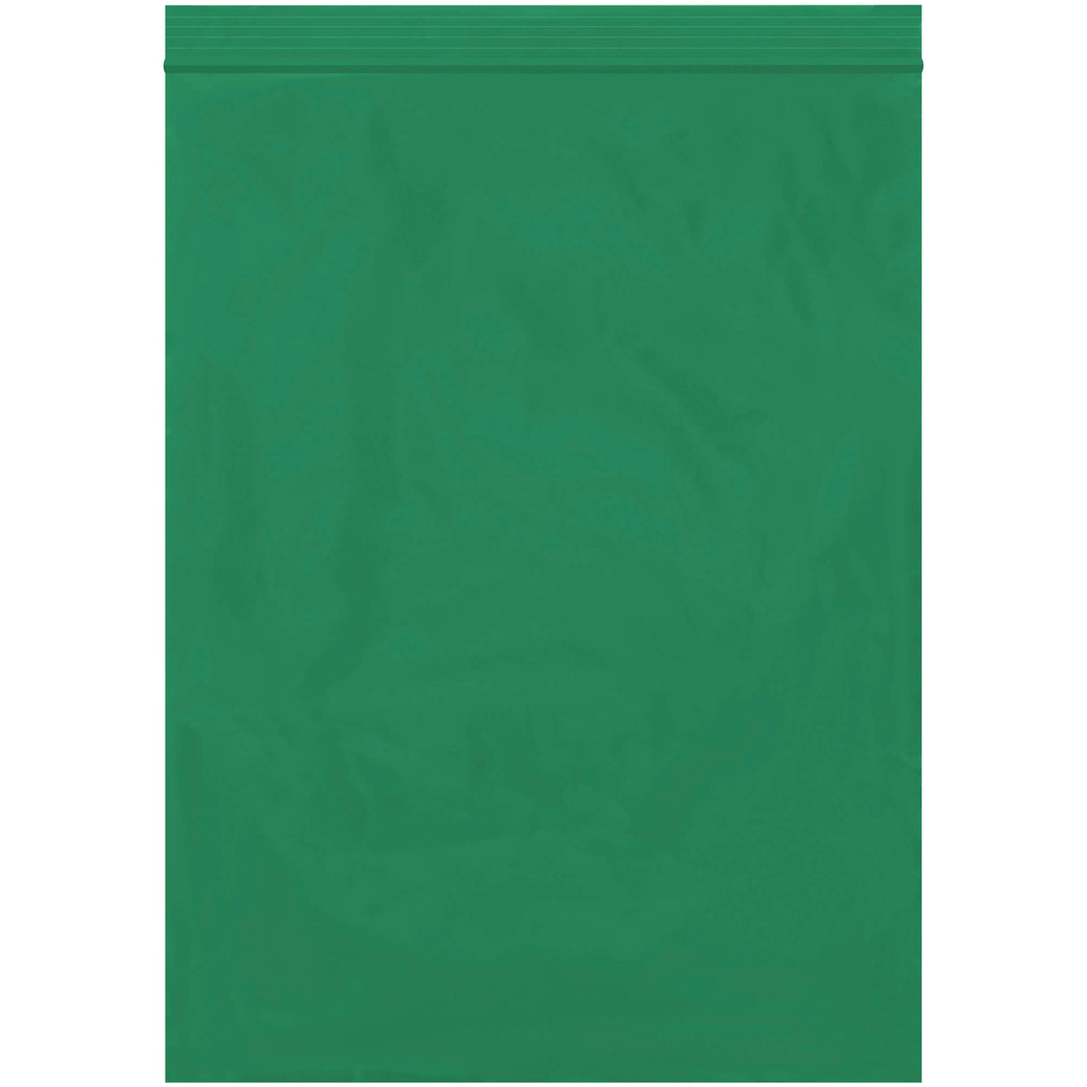 9 x 12" - 2 Mil Green Reclosable Poly Bags