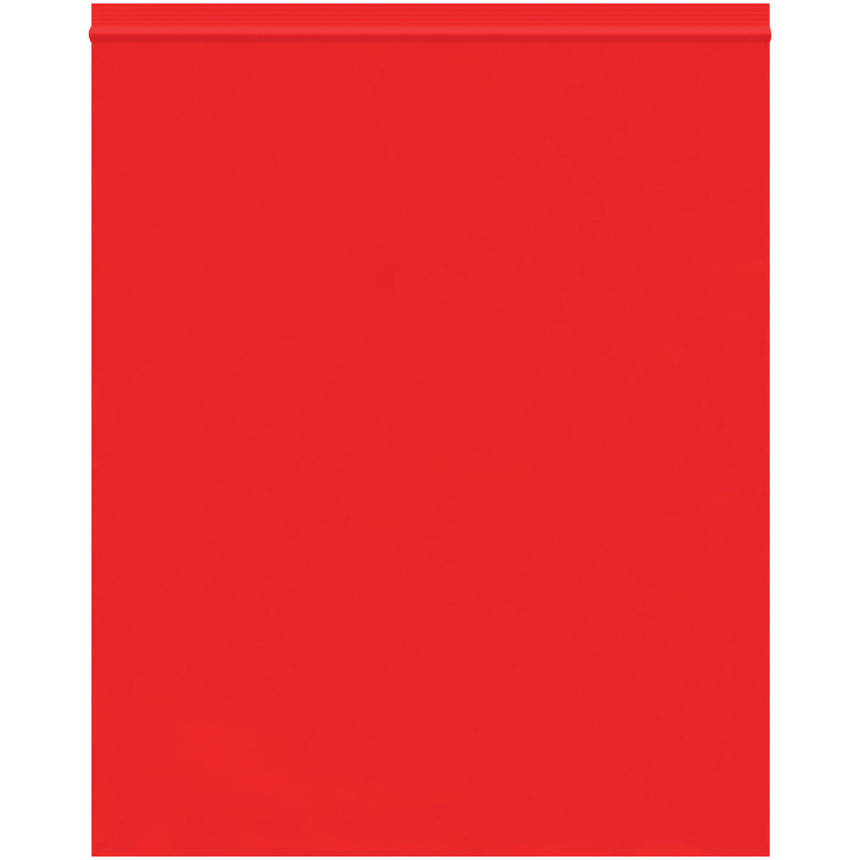 10 x 12" - 2 Mil Red Reclosable Poly Bags