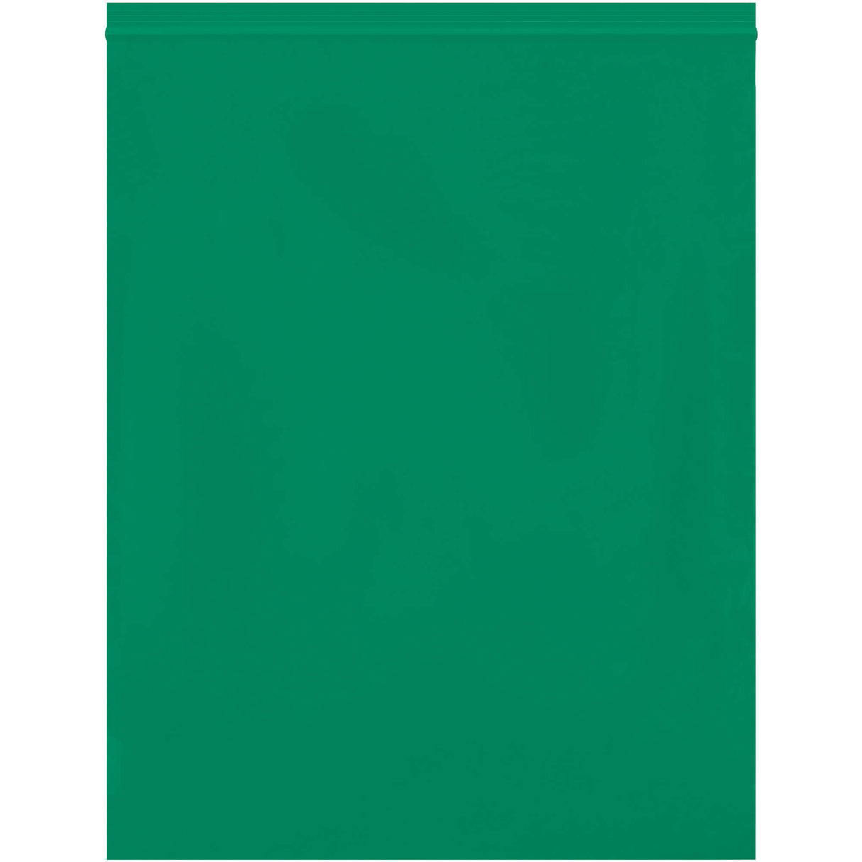 12 x 15" - 2 Mil Green Reclosable Poly Bags