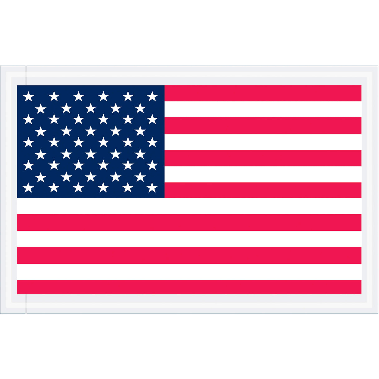 5 1/4 x 8" U.S.A. Flag  Packing List Envelopes
