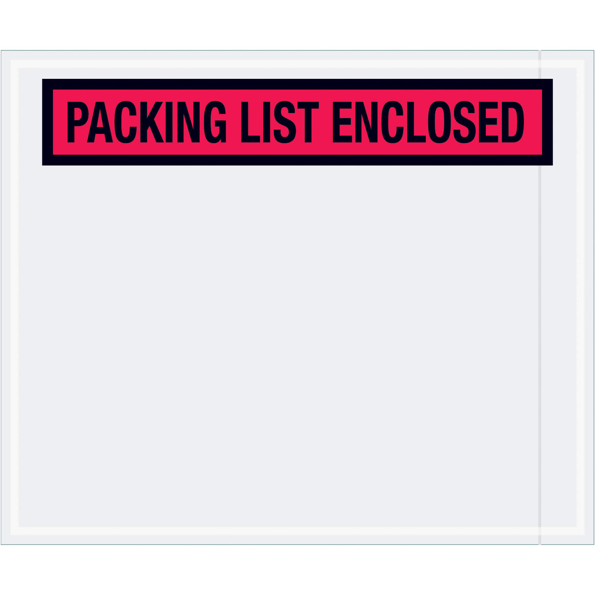 10 X 12" Red "Packing List Enclosed" Envelopes