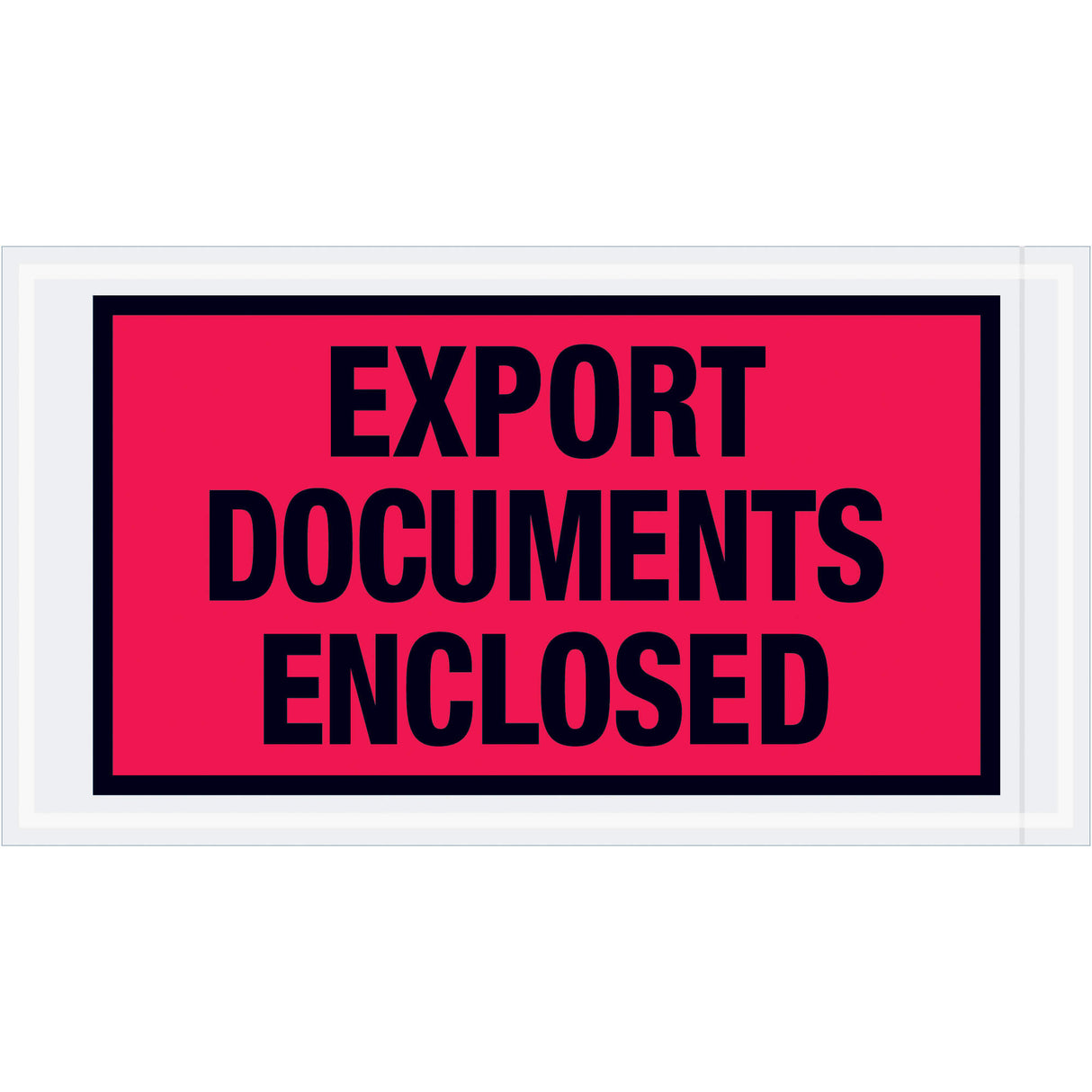 5 1/2 x 10" Red "Export Documents Enclosed" Envelopes